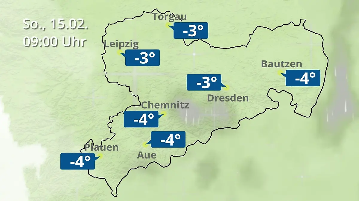 Sachsen: Wie wird das Wetter? Regen- und Wolkenfilm für Chemnitz, Dresden und Leipzig