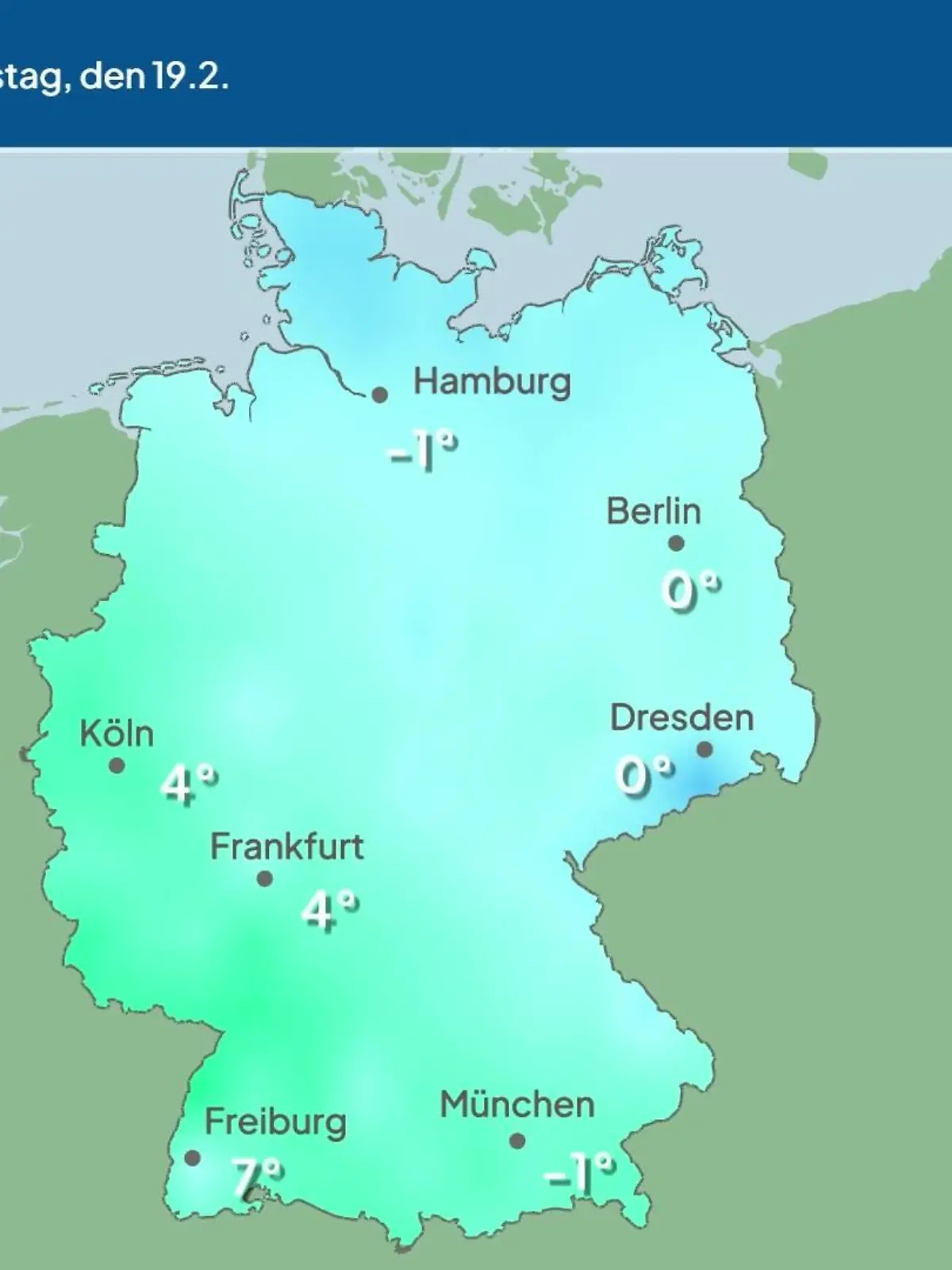 Bild zu: "Im Video: Temperatur-Vorhersage"