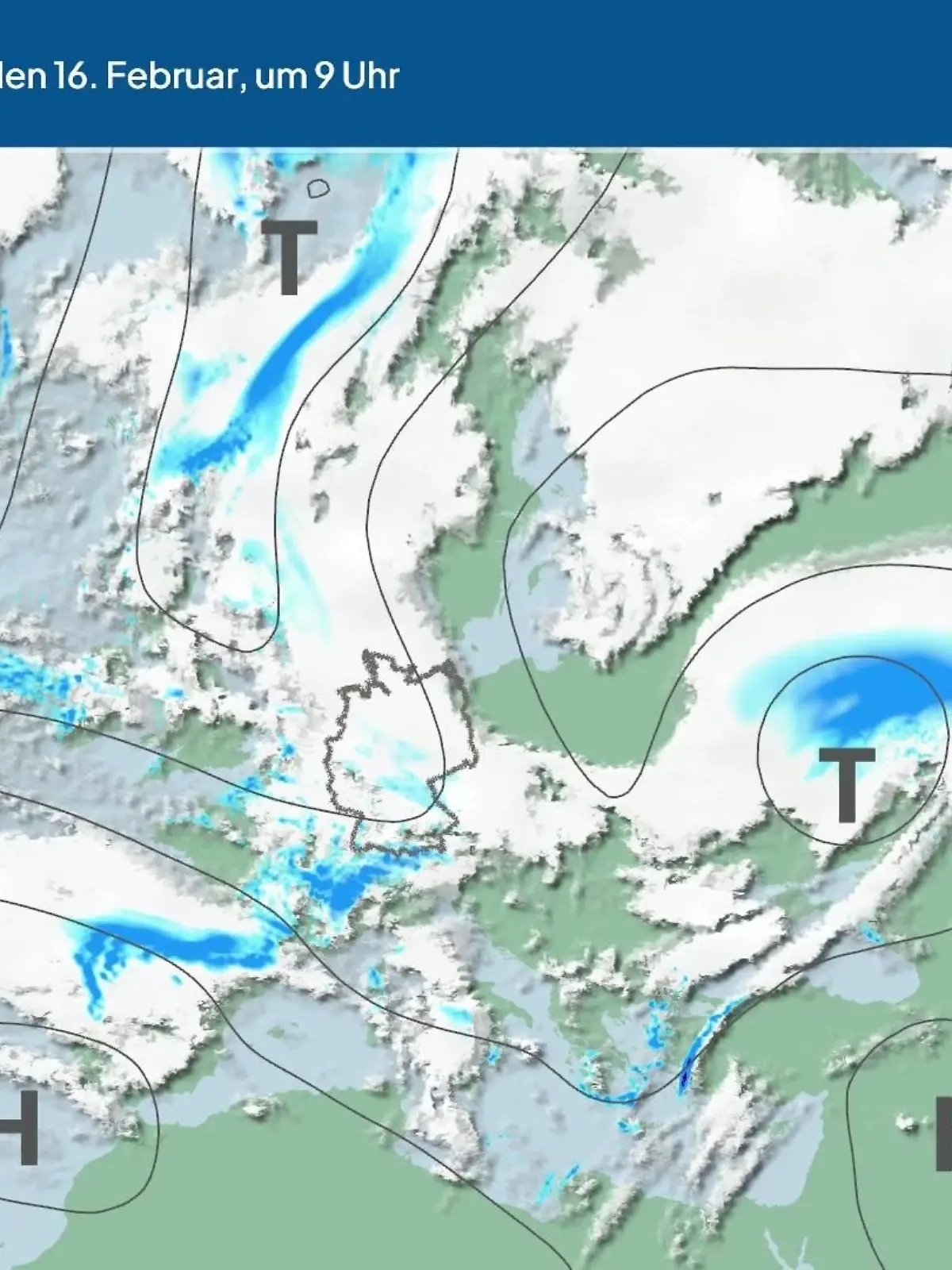 Bild zu: "Die Wetterlage der kommenden 5 Tage"