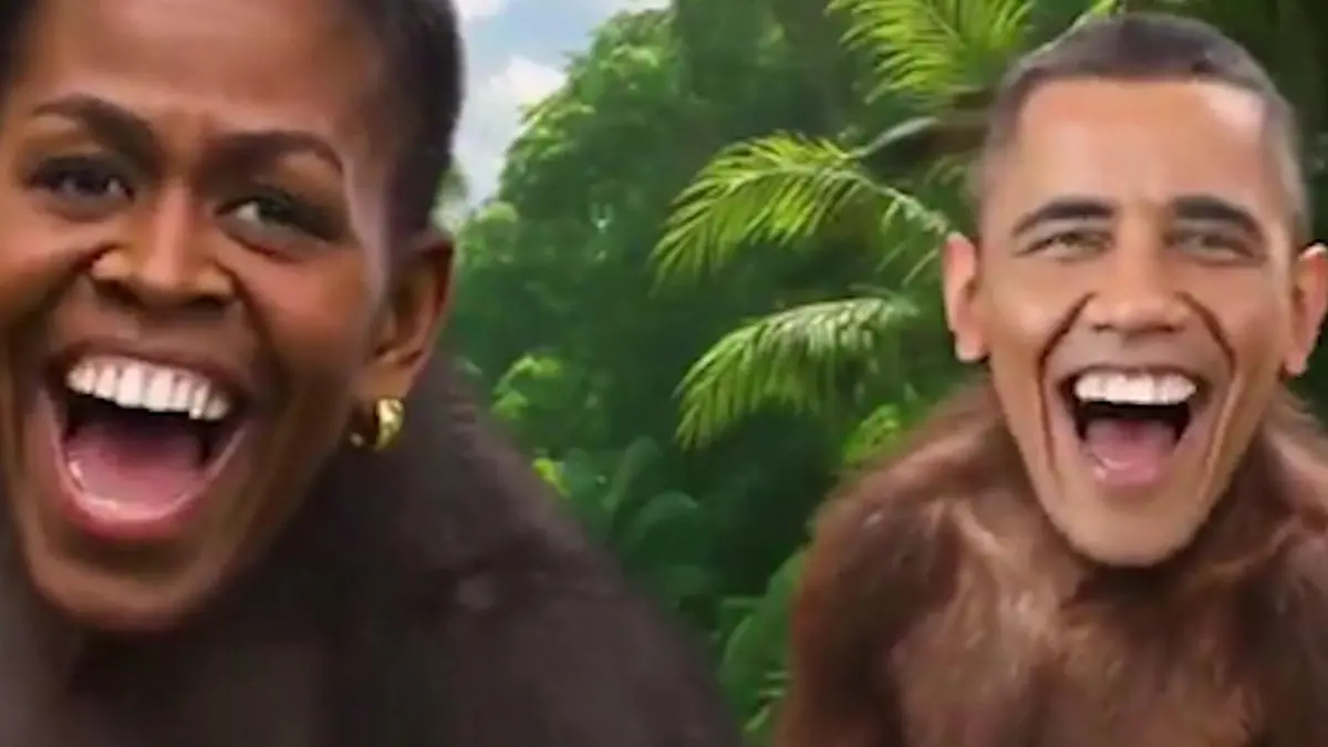 „Zutiefst verstörend" – jetzt reagiert Barack Obama auf Trumps rassistisches Affen-Video Eklat in den USA