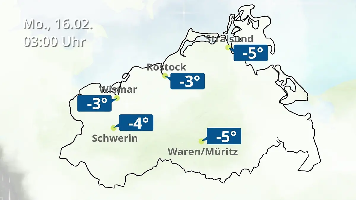 Mecklenburg-Vorpommern: Wie wird das Wetter? Regen- und Wolkenfilm für Rostock, Rügen und die Ostseeküste