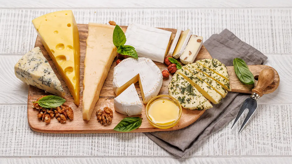 Verschiedene Käse-Sorten