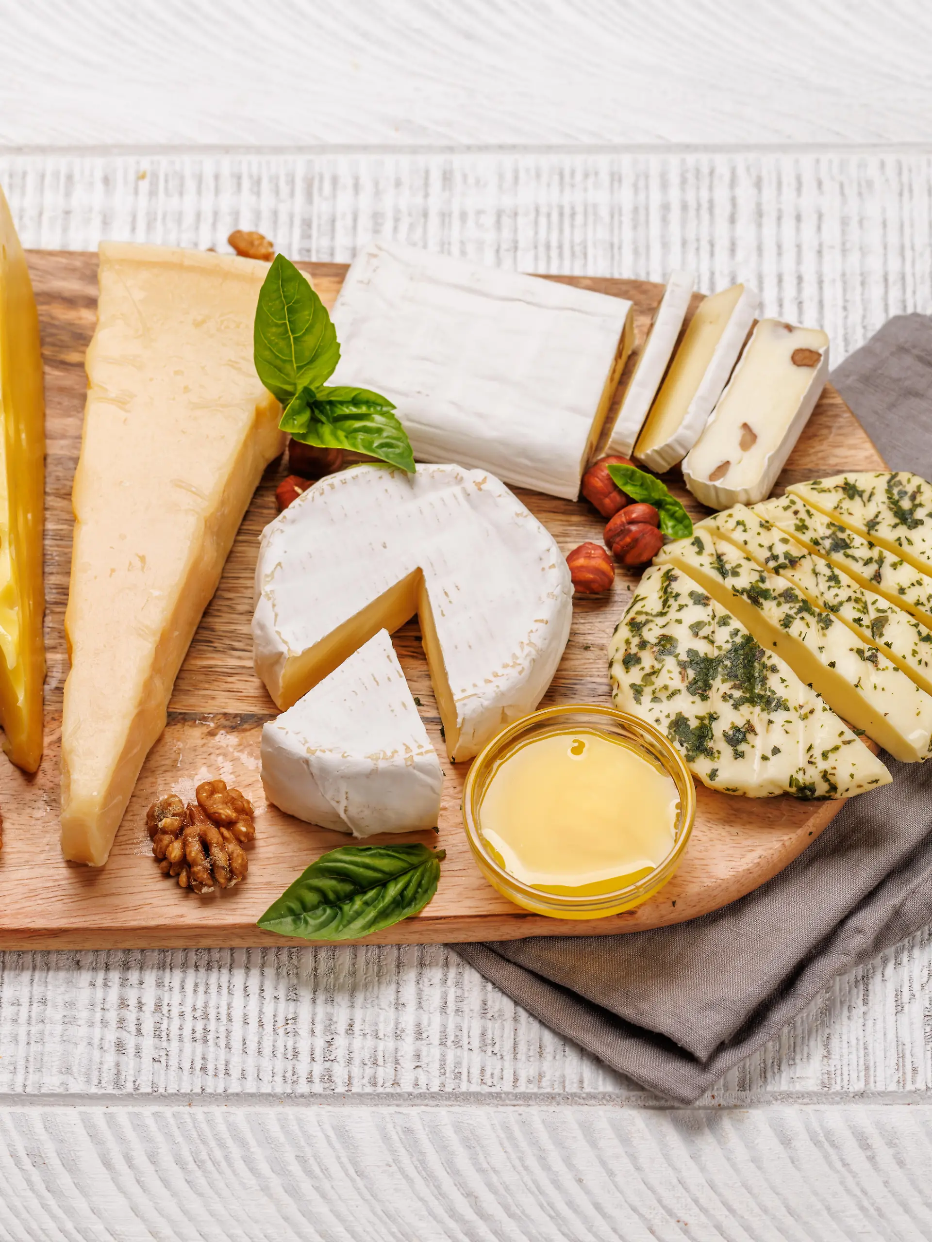 Verschiedene Käse-Sorten