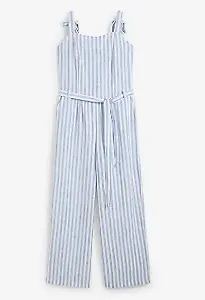 Jumpsuit aus Baumwoll-Leinen Mix