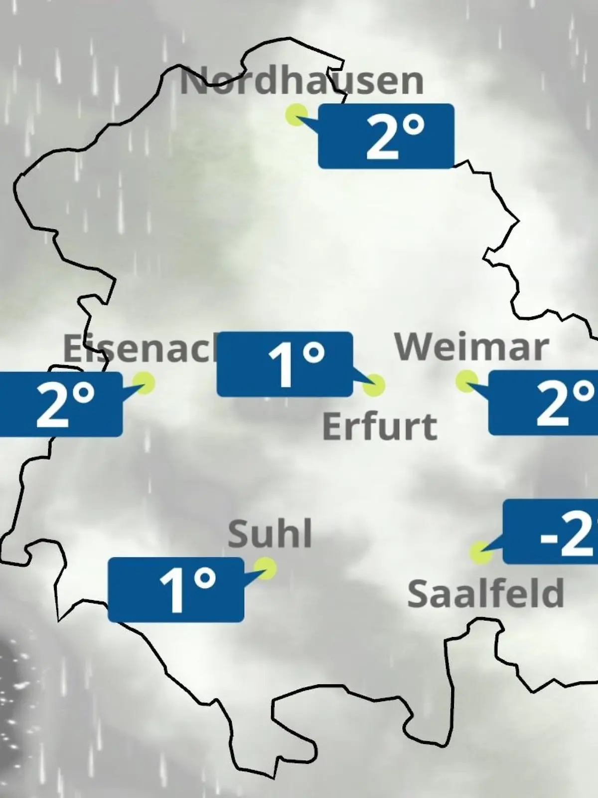 Bild zu: "Thüringen: Wie wird das Wetter?"