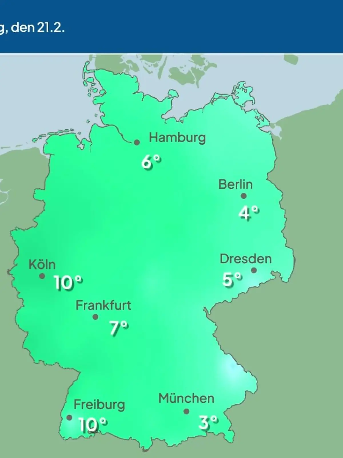 Bild zu: "Im Video: Temperatur-Vorhersage"