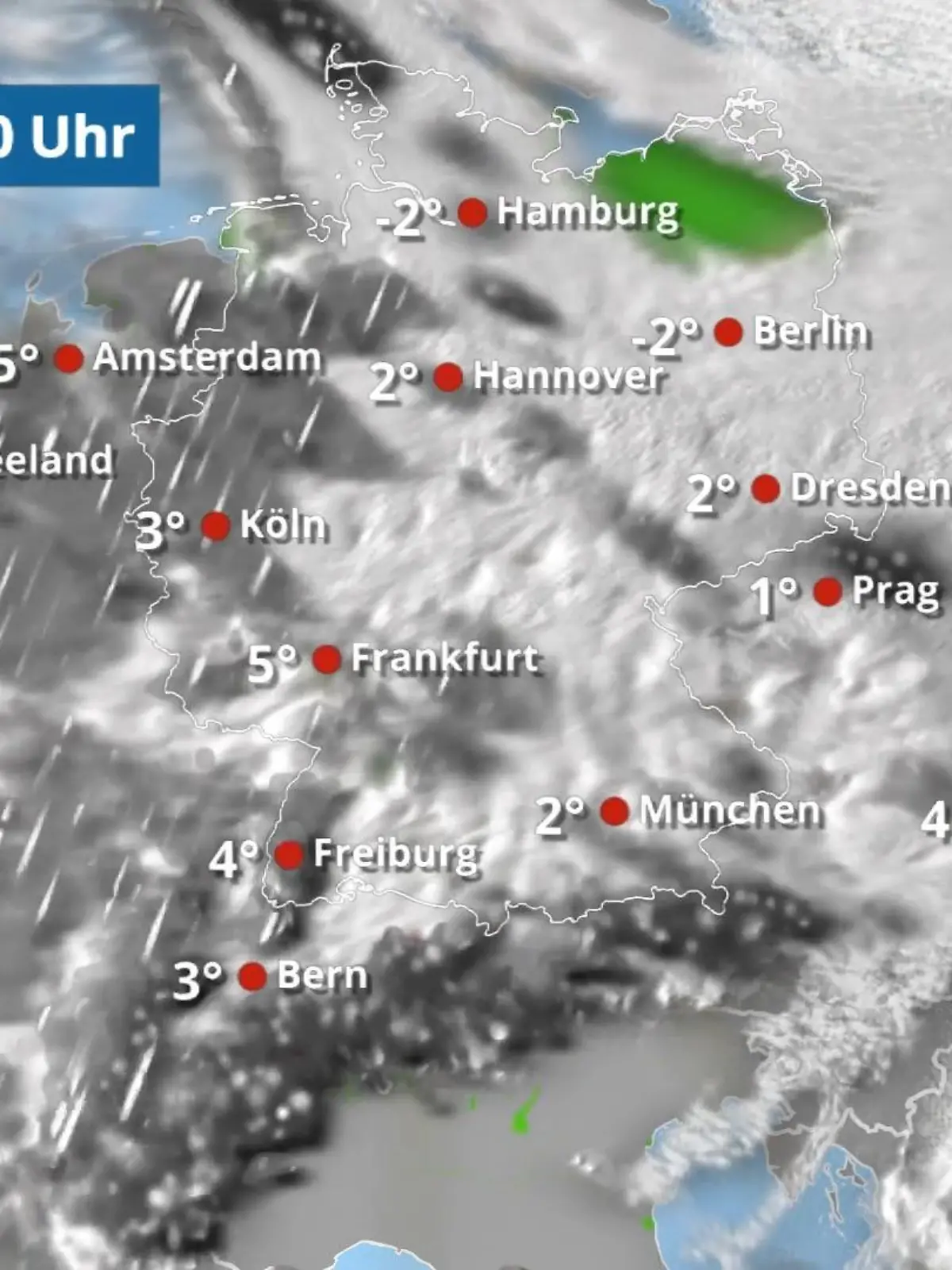 Bild zu: "Schnee und Glätte im Osten sowie auf den Bergen"