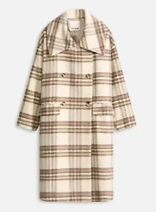 Oversize-Mantel aus weichem Woll-Mix