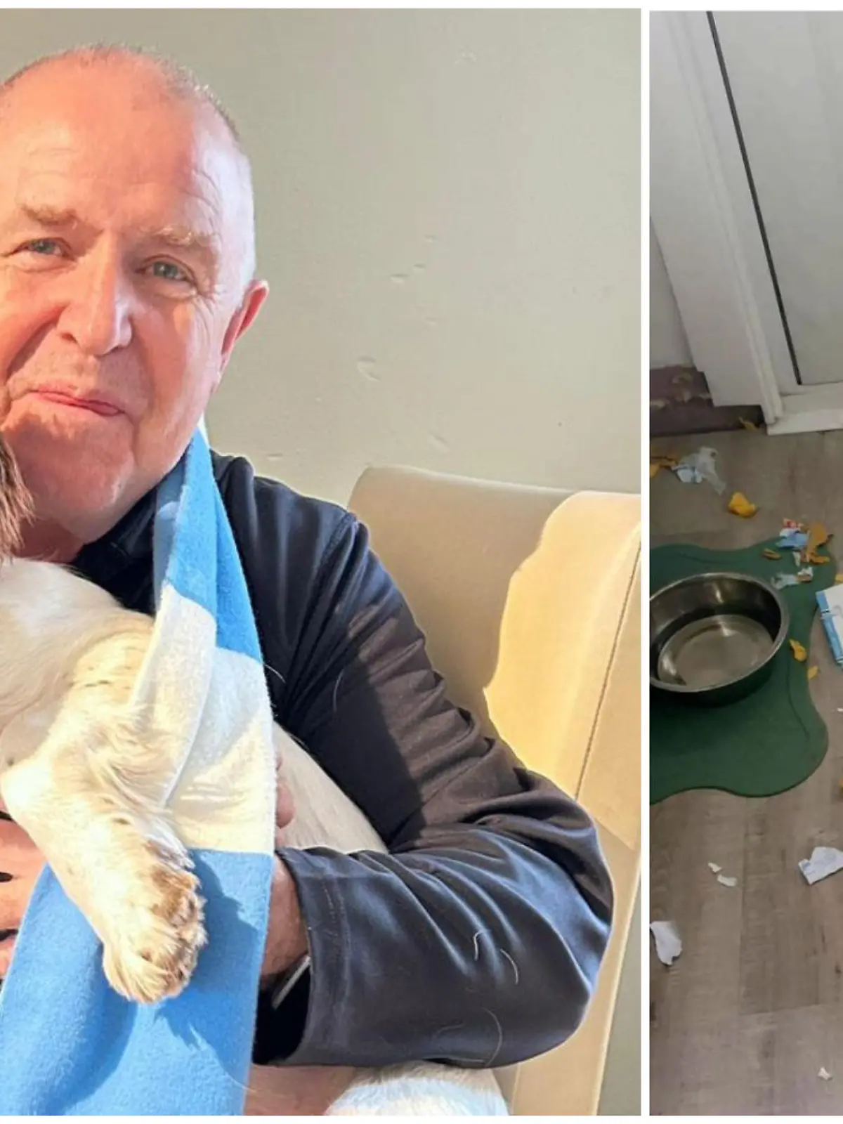 "Ich geriet in Panik, als ich das Chaos vor der Tür sah. Mein Herz blieb stehen", erinnert sich Jim Lennon (63) an den Moment, als er seine Tickets in Einzelteile zerrissen vorfand.