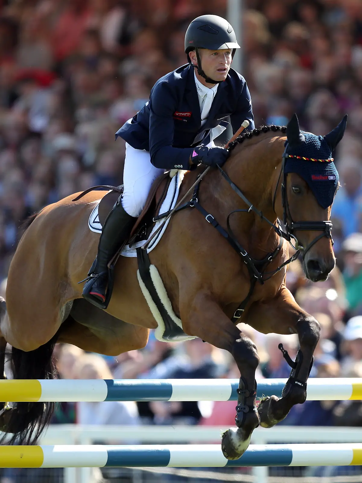 Michael Jung auf seinem Pferd Sam