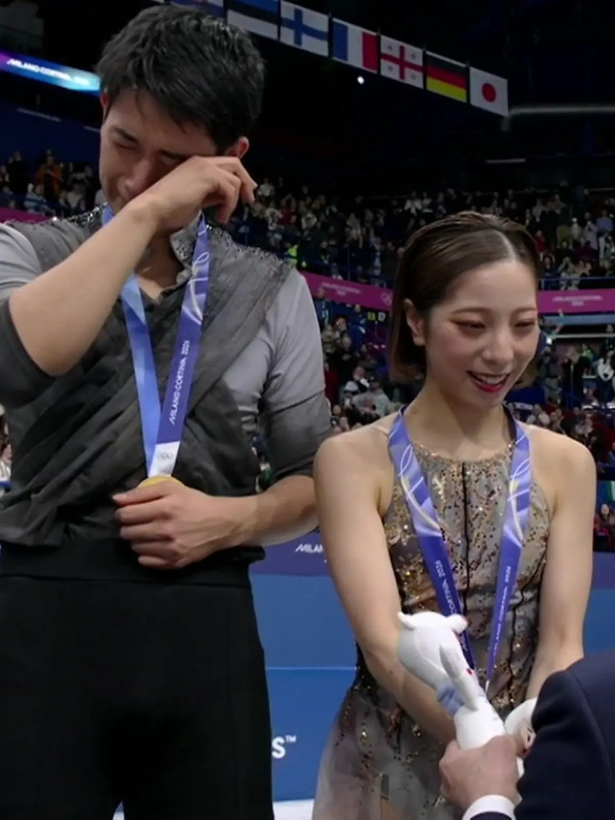 Bild zu: "Gold-Japaner schluchzt minutenlang vor Glück"