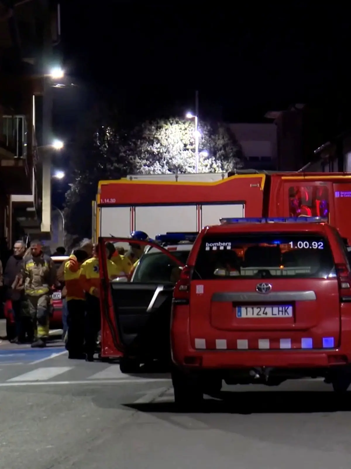 Bei einem schrecklichen Feuer in einem Wohnhaus in Spanien sterben fünf Schüler. 