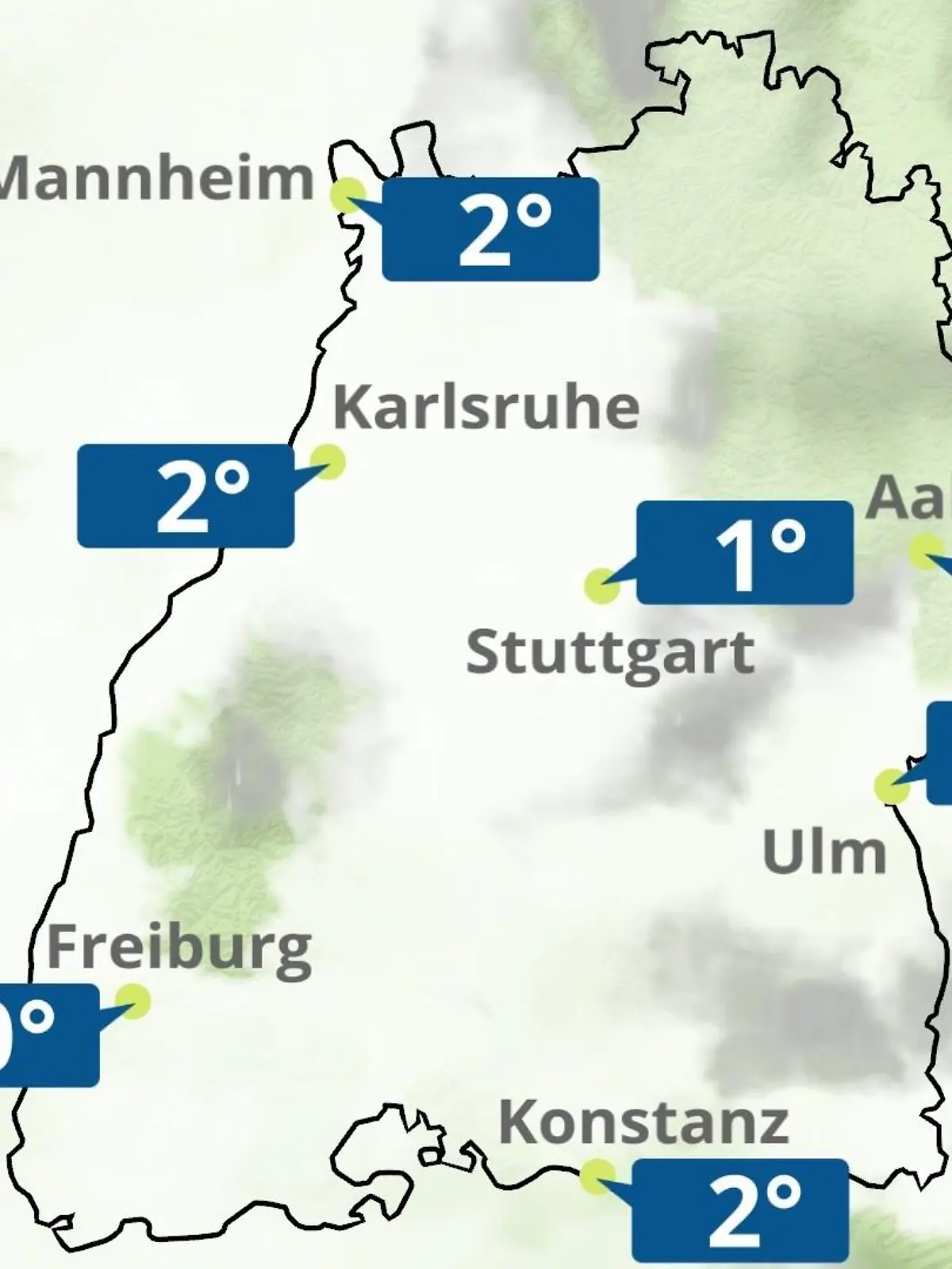Bild zu: "Baden-Württemberg: Wie wird das Wetter?"