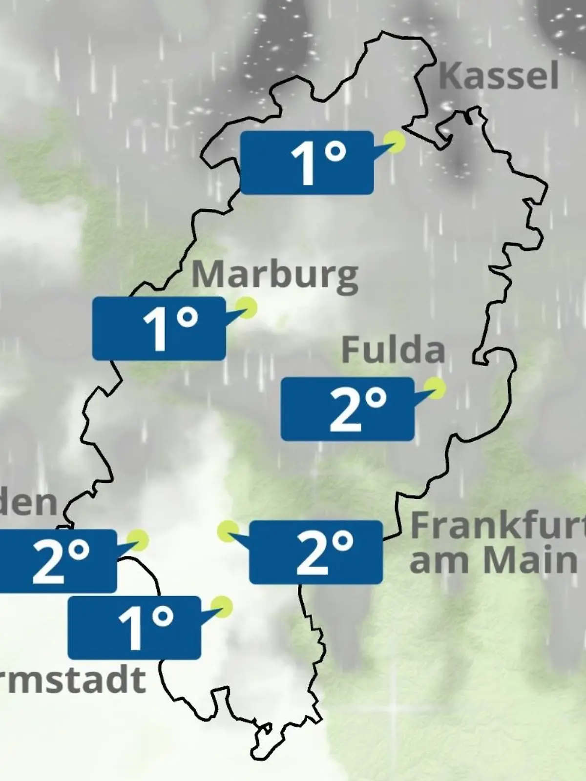Bild zu: "Hessen: Wie wird das Wetter?"