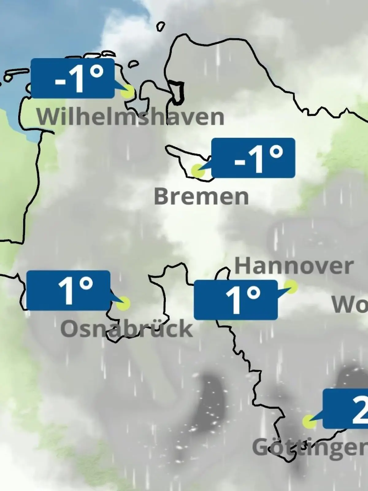 Bild zu: "Bremen und Niedersachsen: Wie wird das Wetter?"
