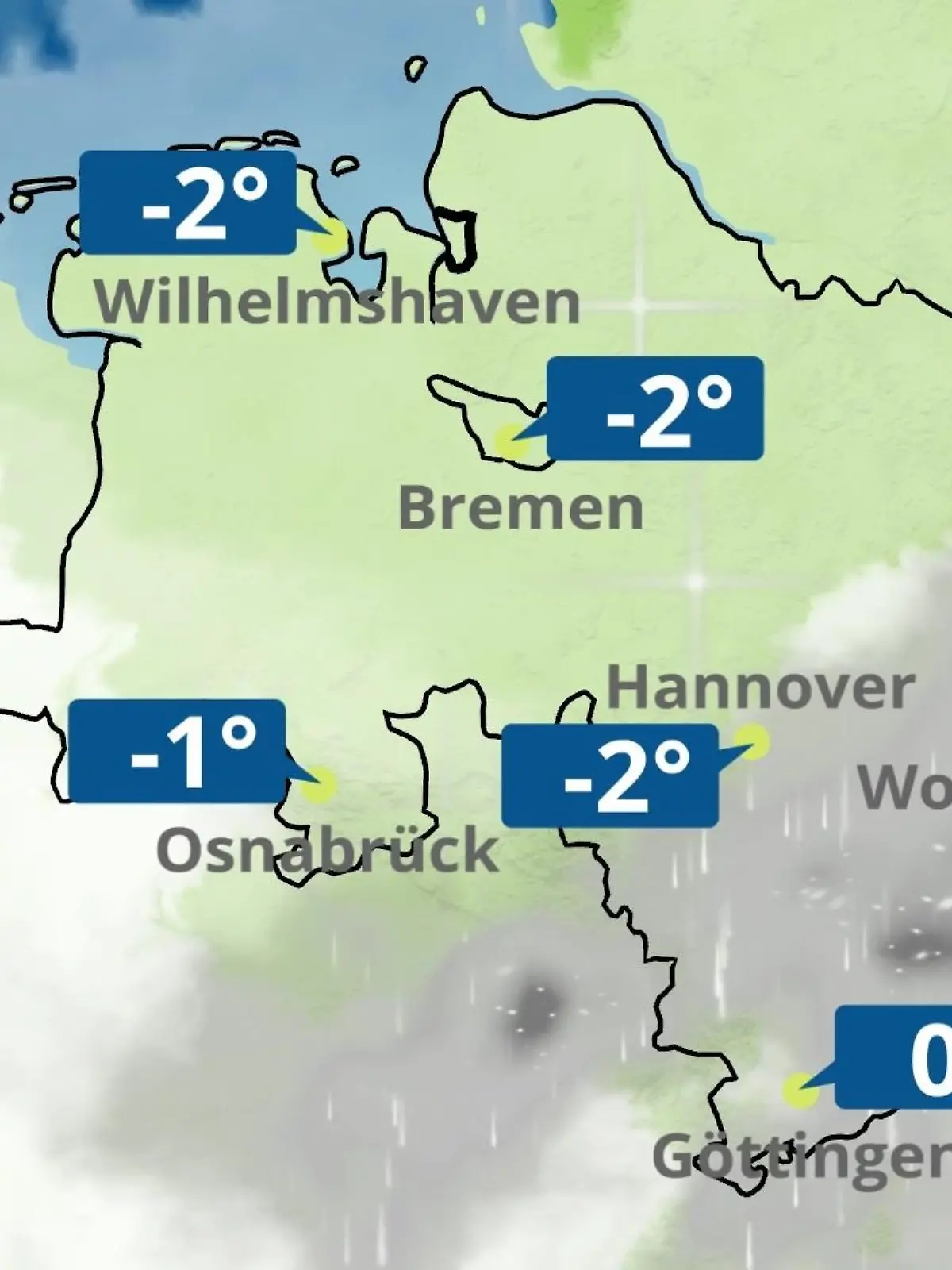 Bild zu: "Bremen und Niedersachsen: Wie wird das Wetter?"