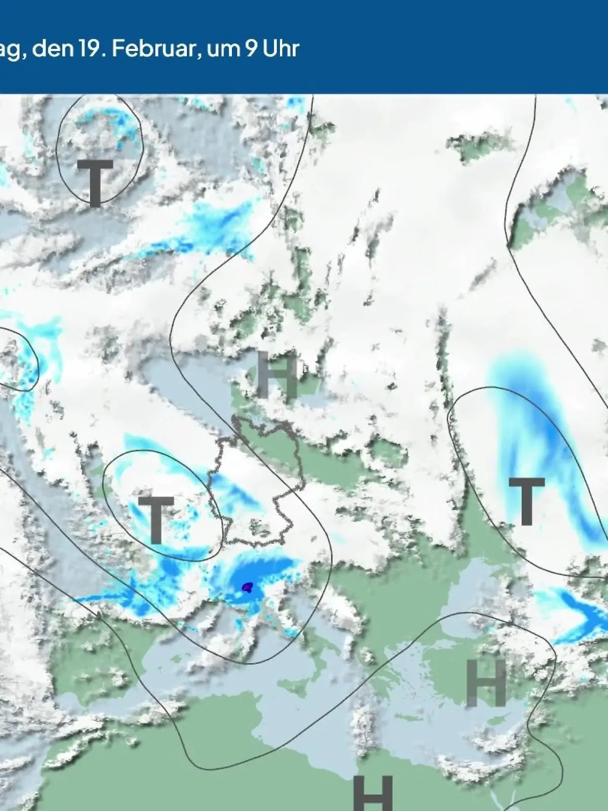 Bild zu: "Die Wetterlage der kommenden 5 Tage"