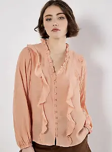 Rüschenbluse von Apricot