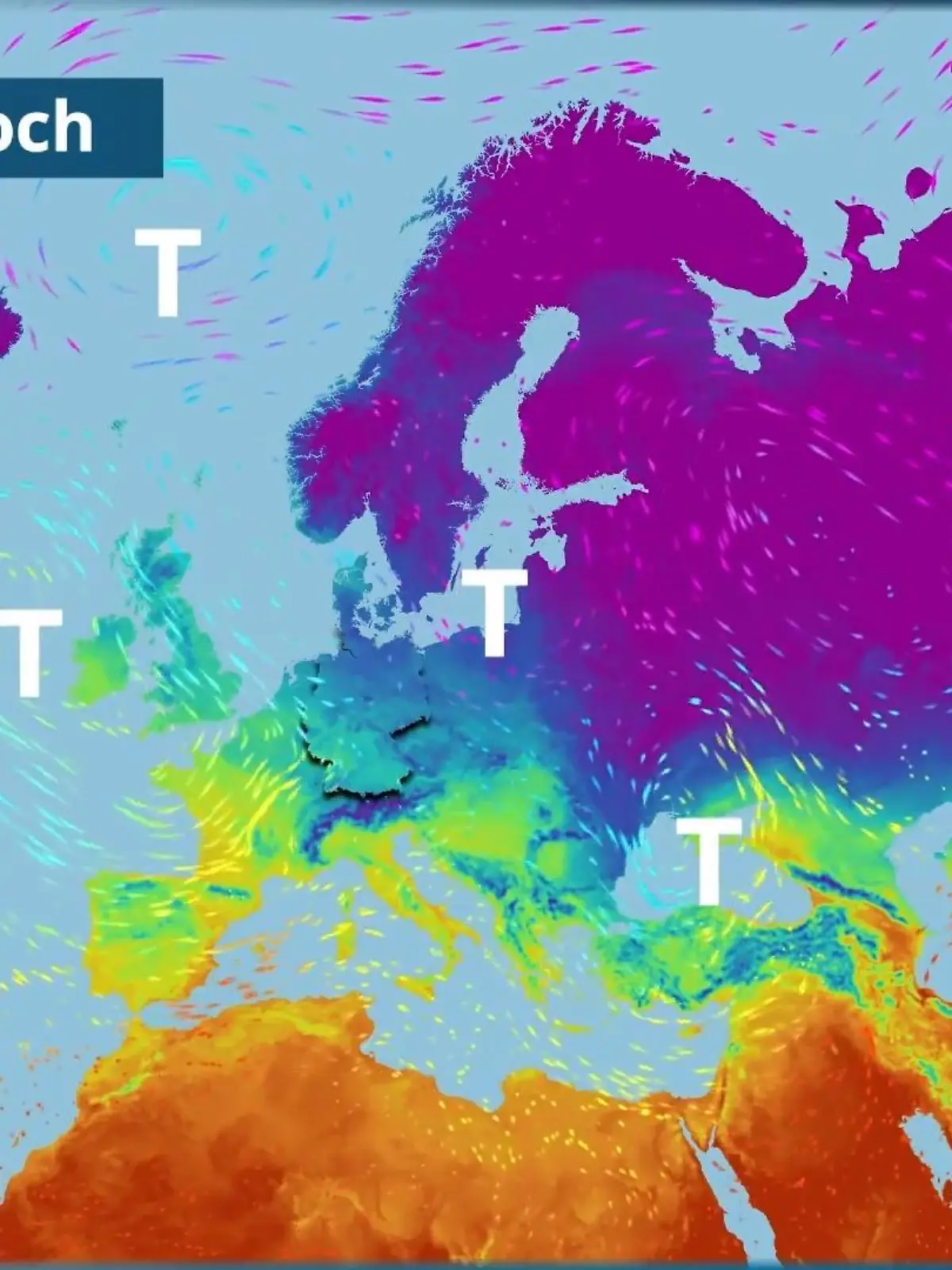 Bild zu: "Von wegen Frühling - Kaltluft will erst am Wochenende weichen"
