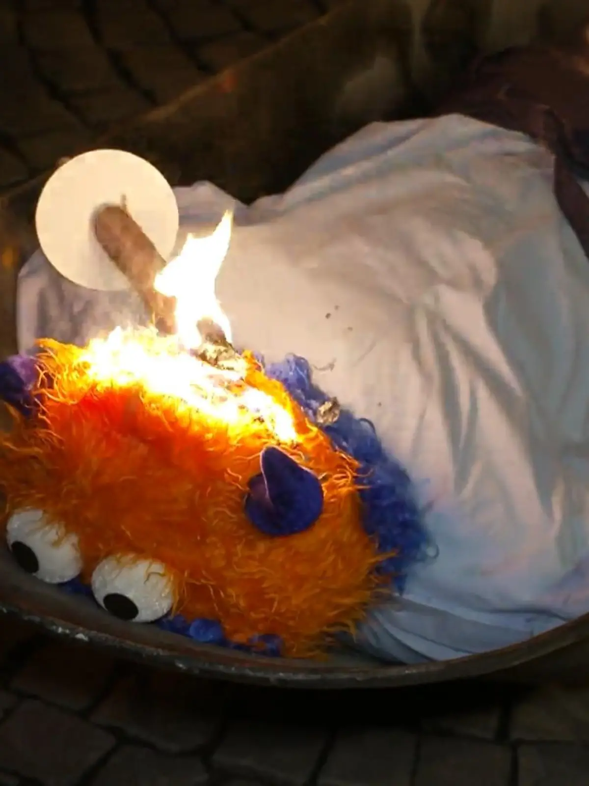 Bild zu: "Nubbelverbrennung in Köln"