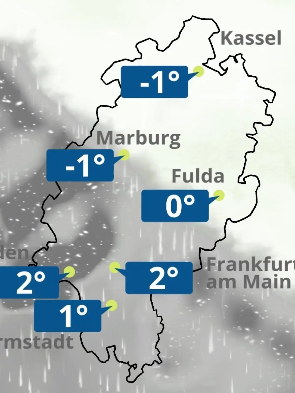 Bild zu: "Hessen: Wie wird das Wetter?"