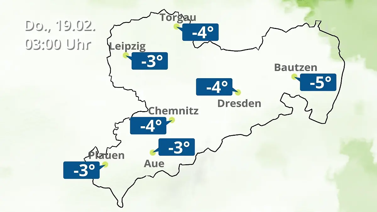Sachsen: Wie wird das Wetter? Regen- und Wolkenfilm für Chemnitz, Dresden und Leipzig