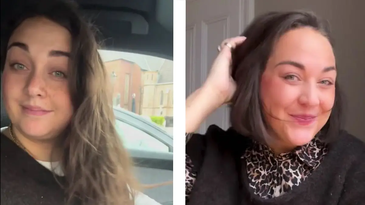 Um ihren Papa zu ehren, hat Fee Lobinger-Onstein ihre Haare gespendet.