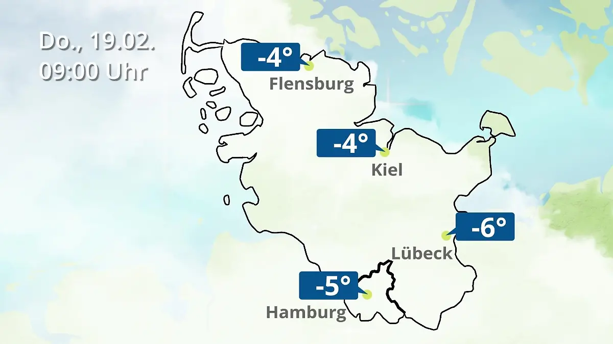 Hamburg, Schleswig-Holstein: Wie wird das Wetter? Regen- und Wolkenfilm für die Nordsee- und Ostseeküste