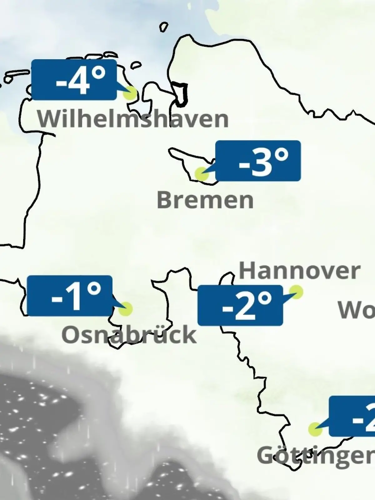 Bild zu: "Bremen und Niedersachsen: Wie wird das Wetter?"