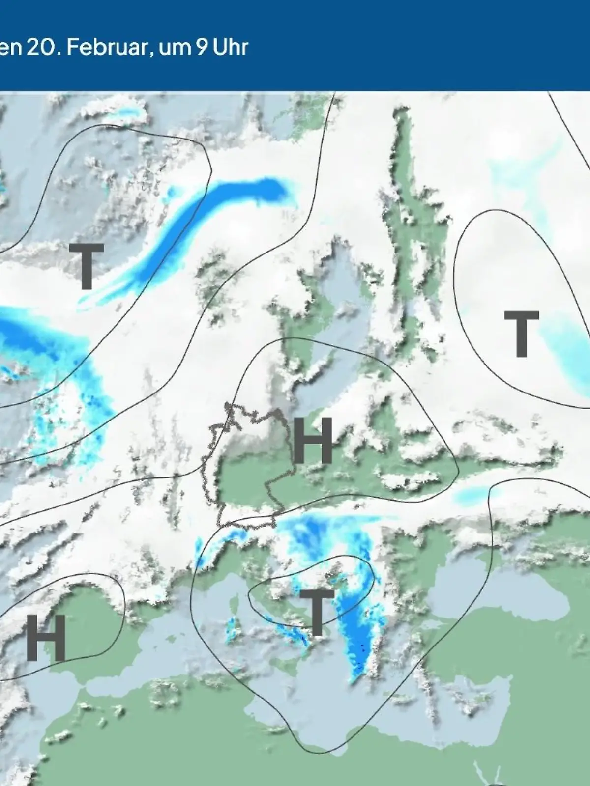 Bild zu: "Die Wetterlage der kommenden 5 Tage"