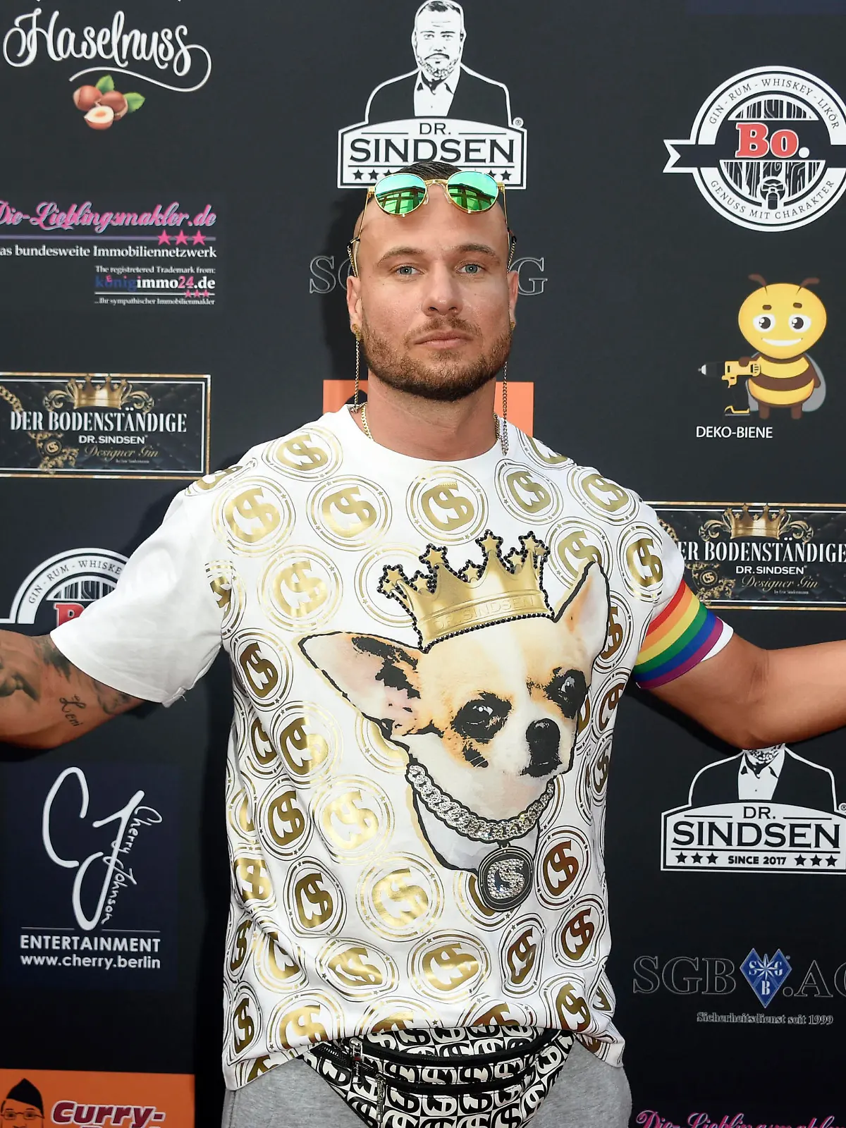  Eric Sindermann bei der Dr. Sindsen Fashionshow in Karow. Berlin, 24.07.2021 *** Eric Sindermann at the Dr Sindsen fashion show in Karow Berlin, 24 07 2021 Foto:xN.xKubelkax/xFuturexImage