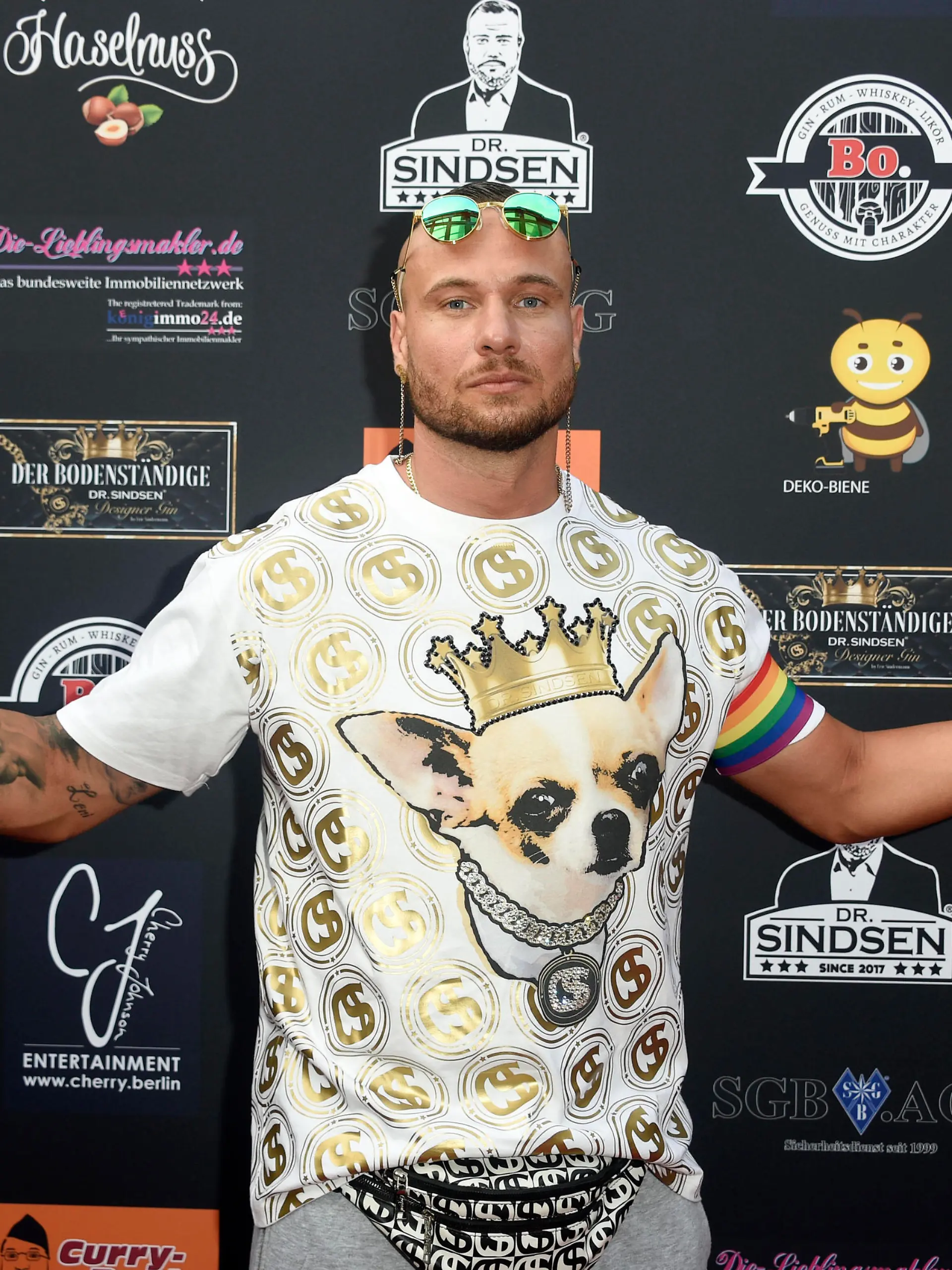  Eric Sindermann bei der Dr. Sindsen Fashionshow in Karow. Berlin, 24.07.2021 *** Eric Sindermann at the Dr Sindsen fashion show in Karow Berlin, 24 07 2021 Foto:xN.xKubelkax/xFuturexImage