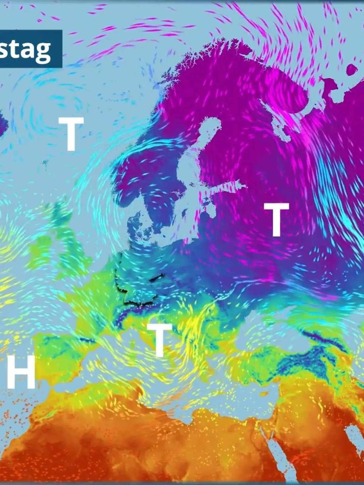 Bild zu: "Erst noch kalt, ab dem Wochenende von Westen immer milder"