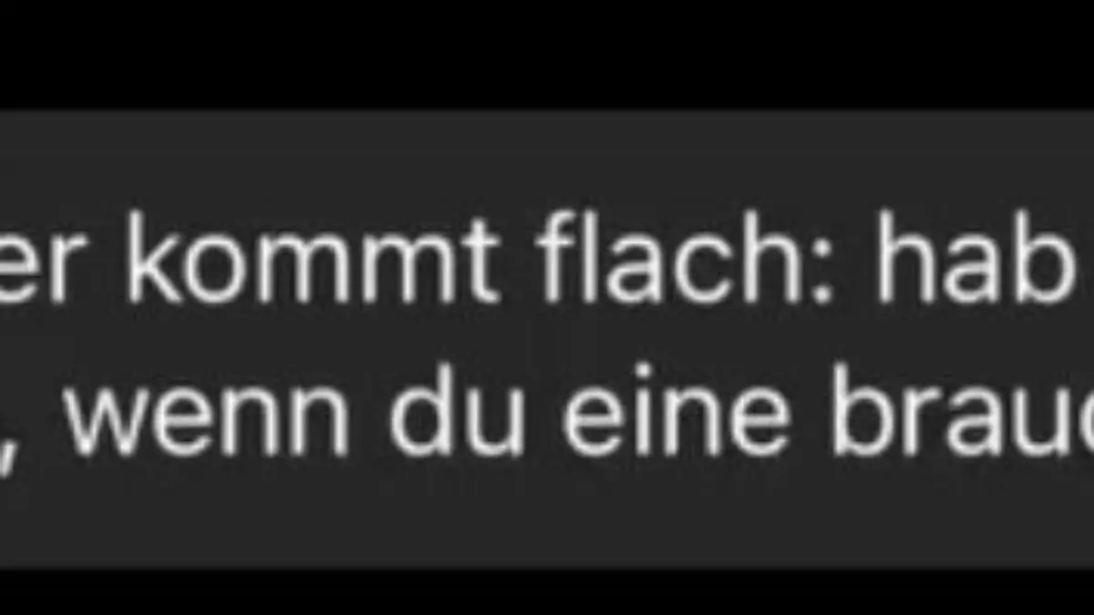 Hier noch ein paar perverse Beispiele von Instagram-Ekel-Nachrichten, die Zucker, Detlaf und Köhler bekommen haben: