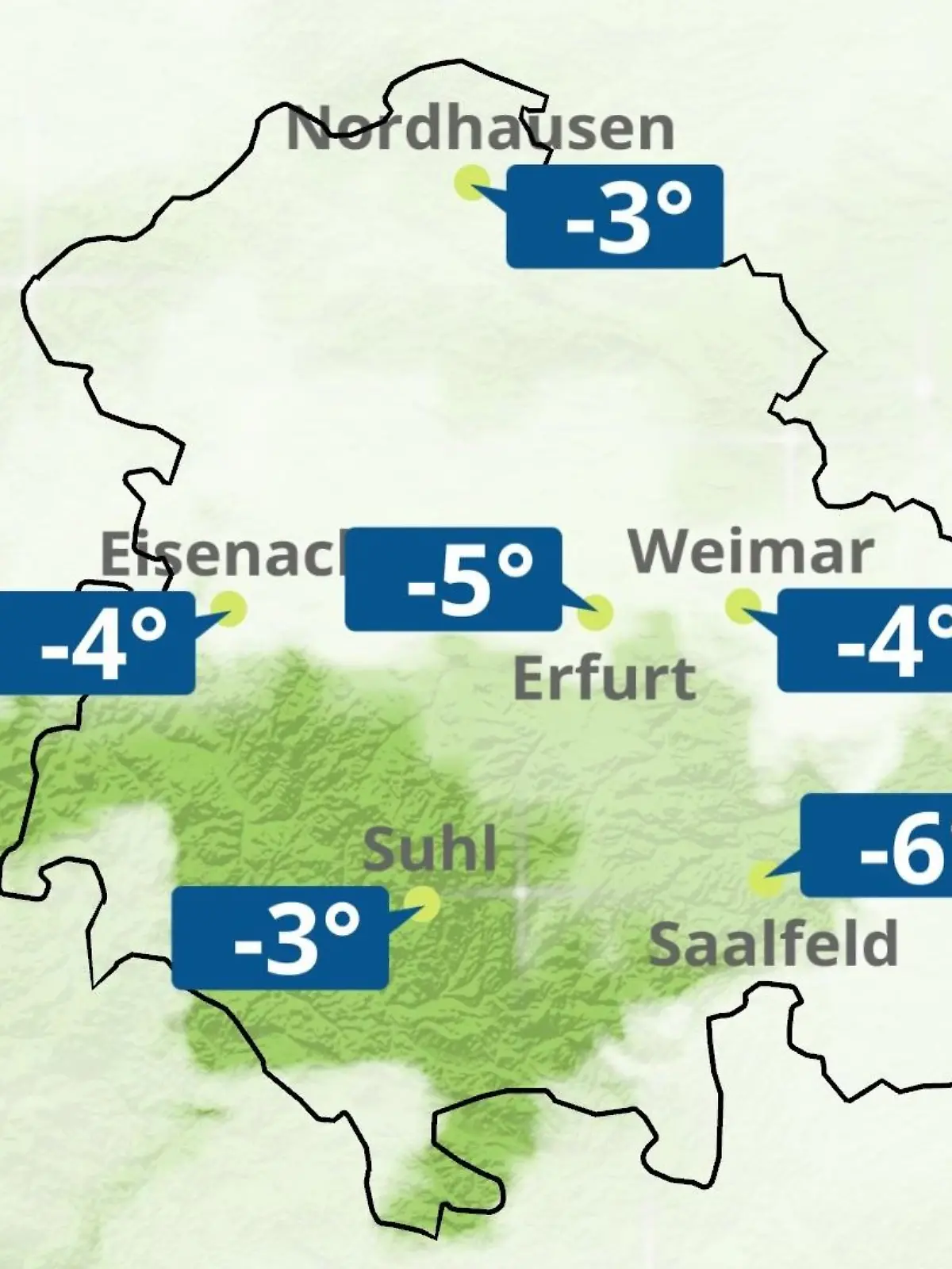 Bild zu: "Thüringen: Wie wird das Wetter?"