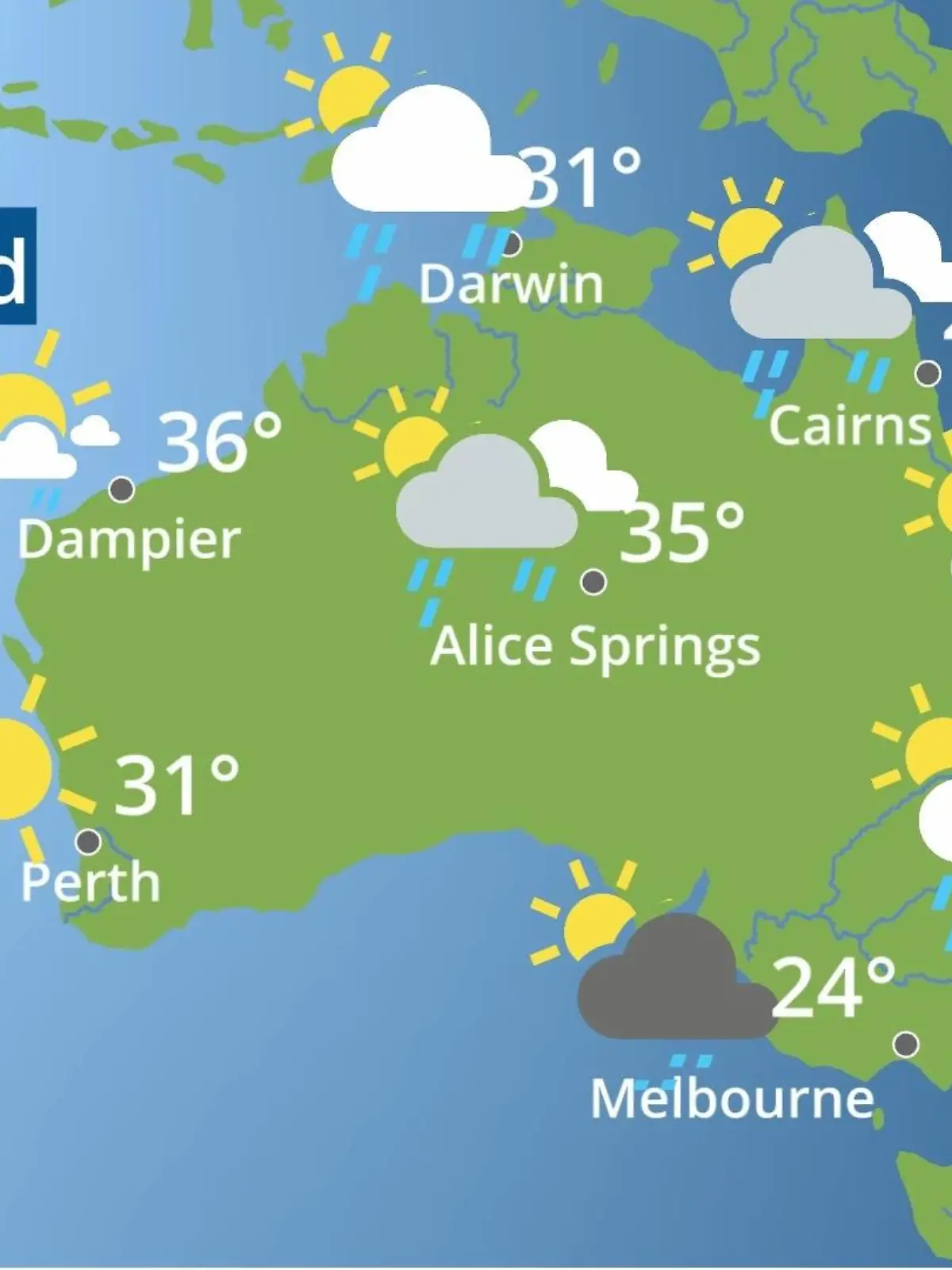 Bild zu: "Australien: Wie wird das Wetter?"