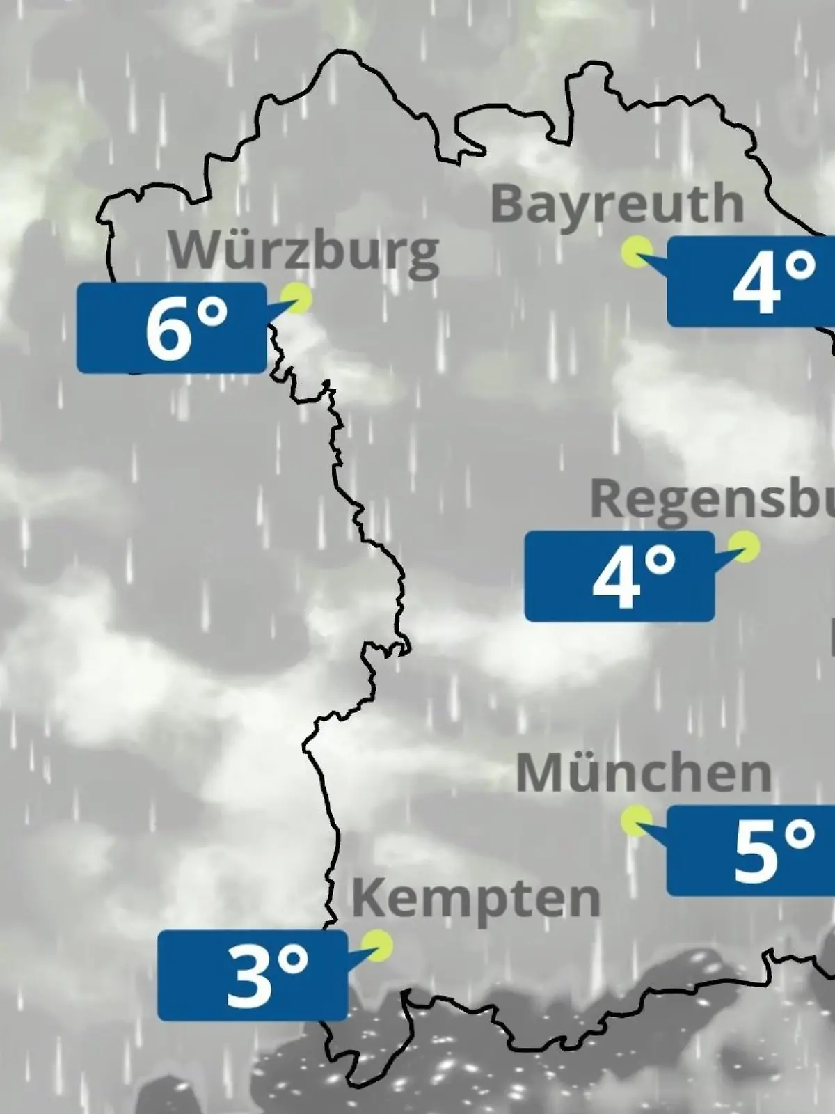 Bild zu: "Bayern: Wie wird das Wetter?"