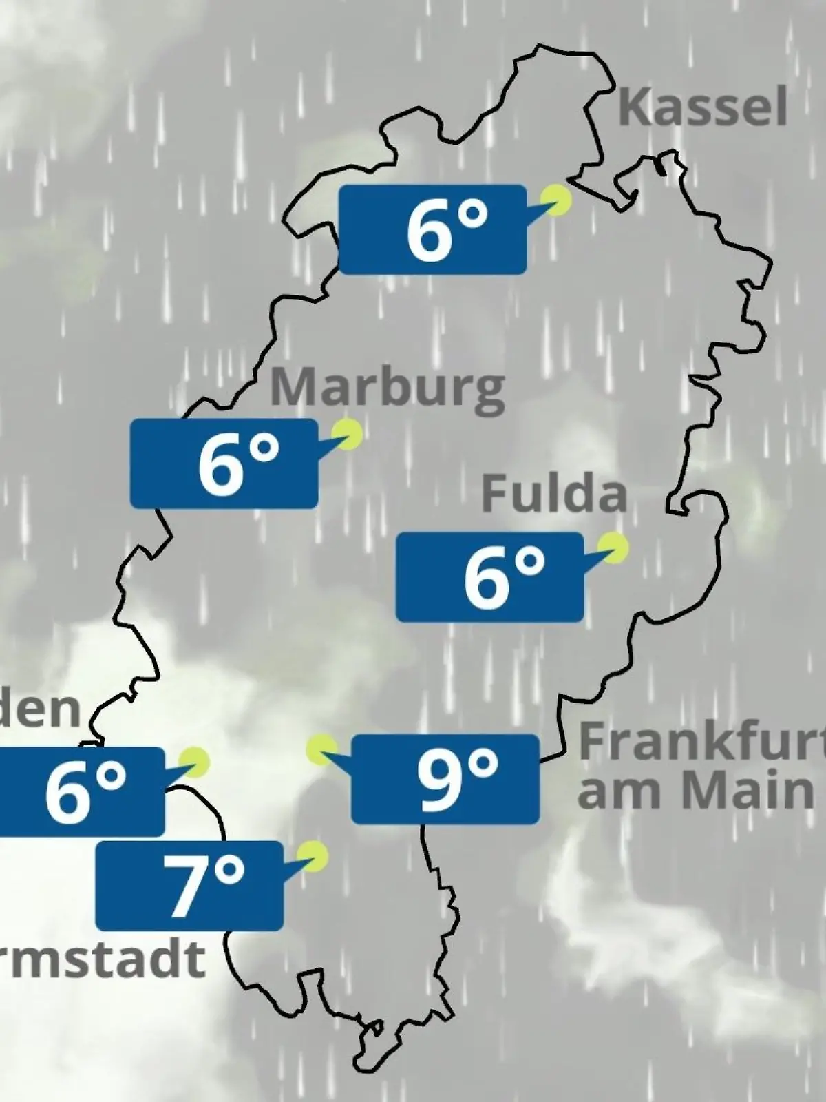 Bild zu: "Hessen: Wie wird das Wetter?"