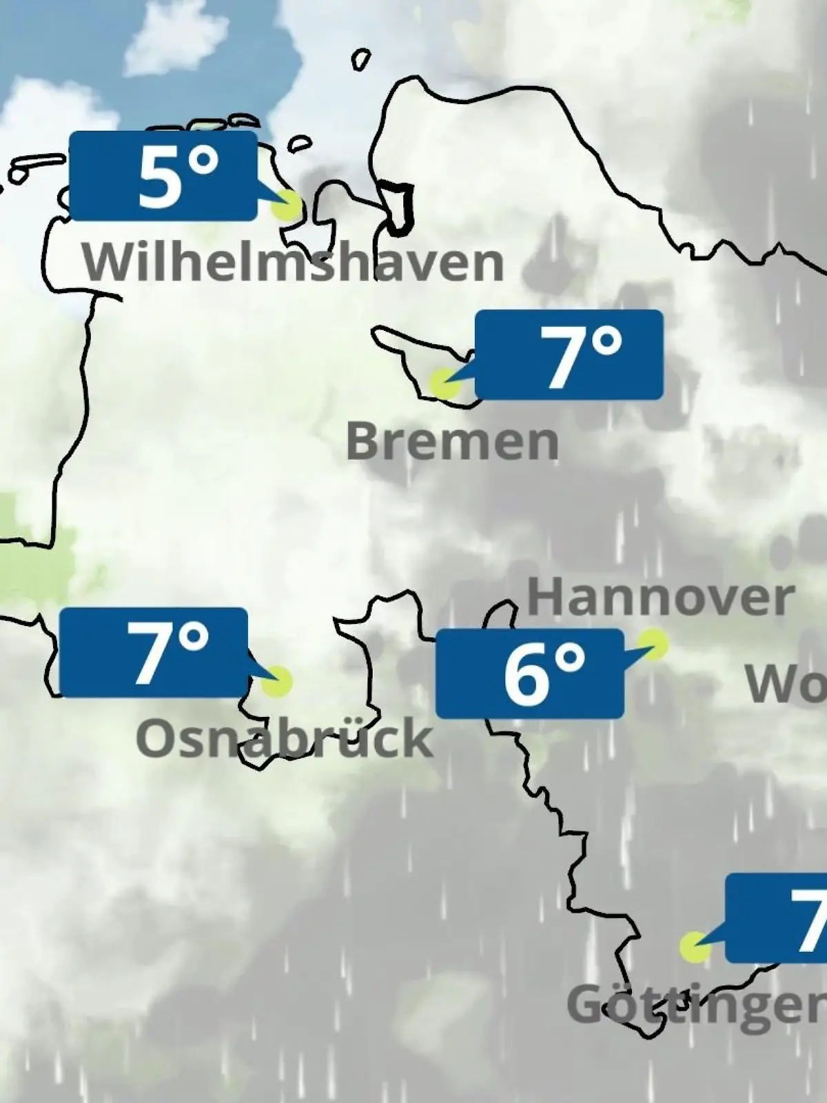 Bild zu: "Bremen und Niedersachsen: Wie wird das Wetter?"
