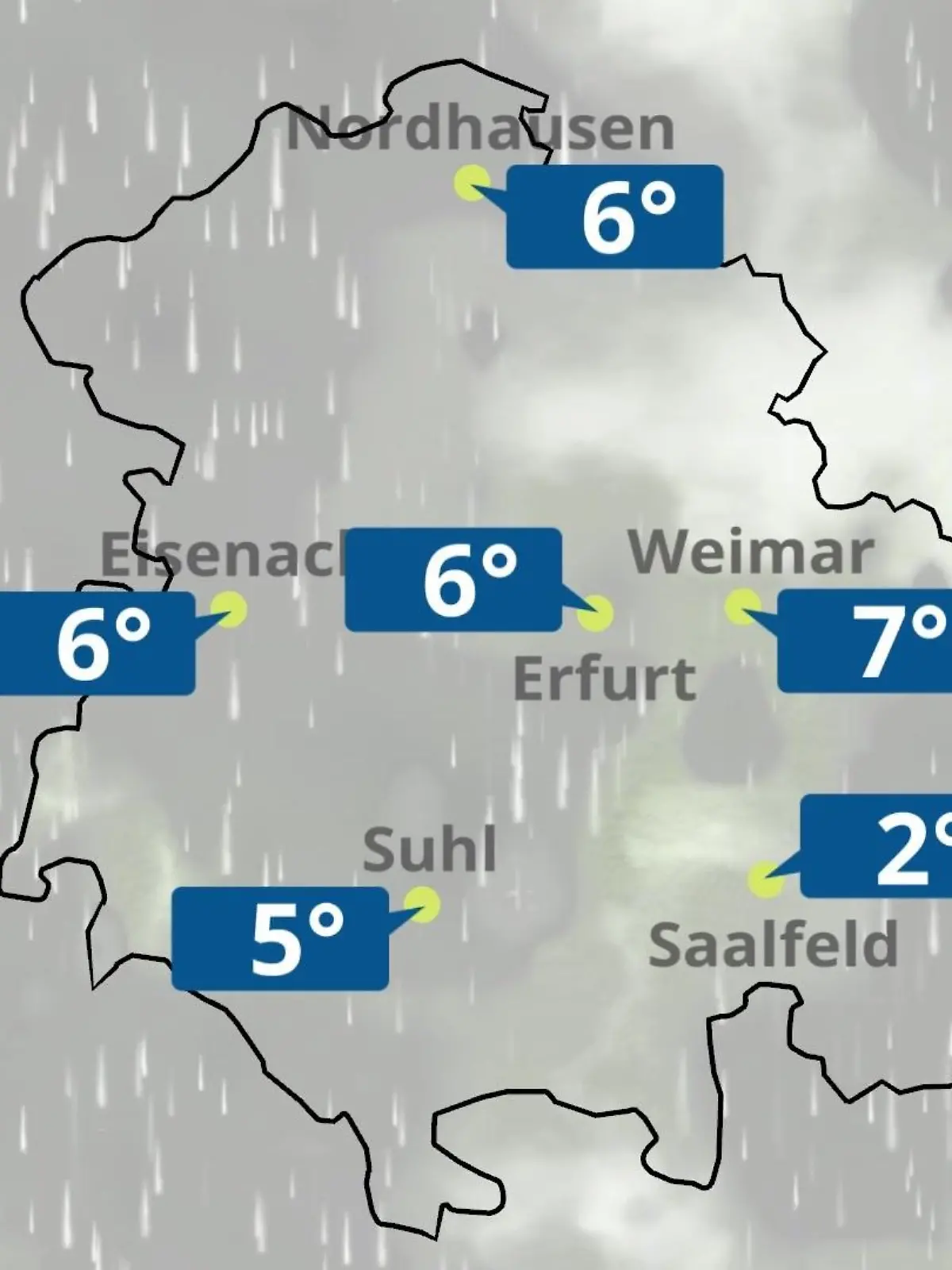 Bild zu: "Thüringen: Wie wird das Wetter?"