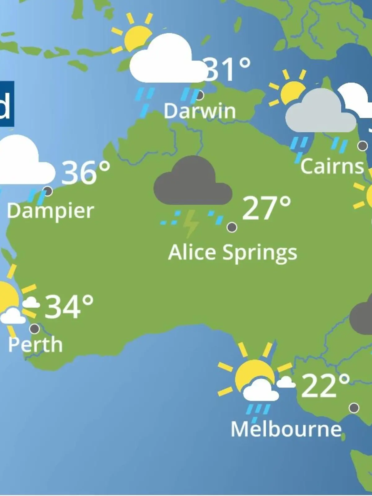 Bild zu: "Australien: Wie wird das Wetter?"