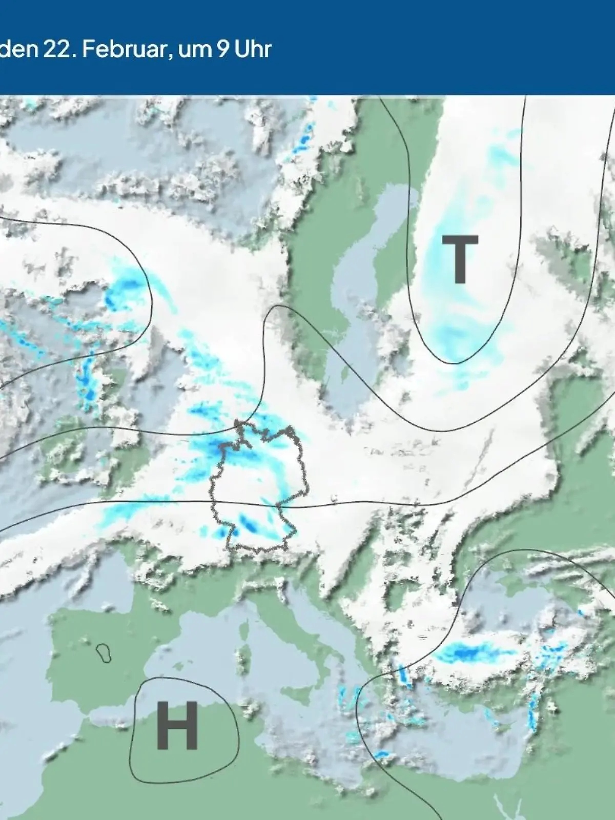 Bild zu: "Die Wetterlage der kommenden 5 Tage"