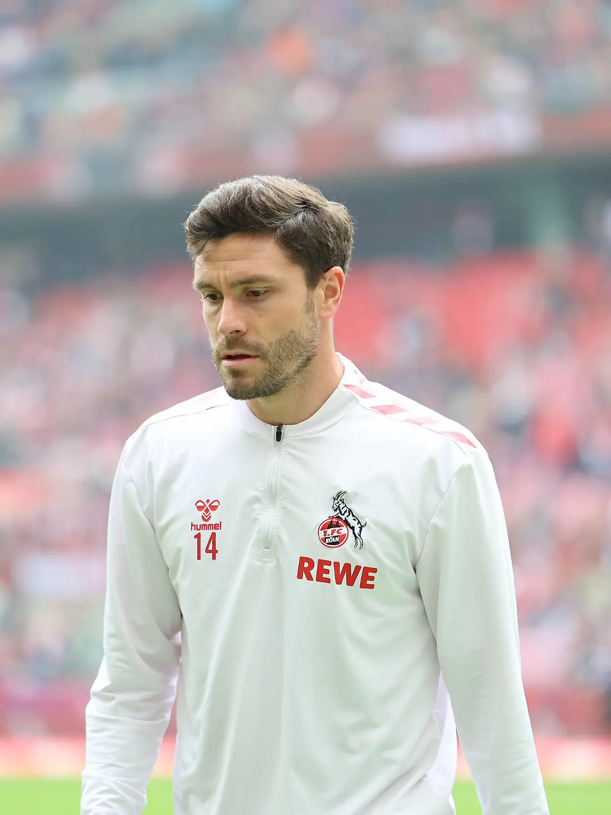 GER, 1.FBL. 1. FC Koeln vs. SC Freiburg / 29.04.2023, Rheinenergie Stadion, Koeln, GER, 1.FBL. 1. FC Koeln vs. SC Freiburg, im Bild: Jonas Hector FC Koeln 14, verlaesst beendet seine aktive Laufbahn im Sommer *** GER, 1 FBL 1 FC Koeln vs SC Freiburg 29 04 2023, Rheinenergie Stadion, Koeln, GER, 1 FBL 1 FC Koeln vs SC Freiburg, in picture Jonas Hector FC Koeln 14 , leaves his active career in summer nordphotoxGmBHx/xMeuter nph00351