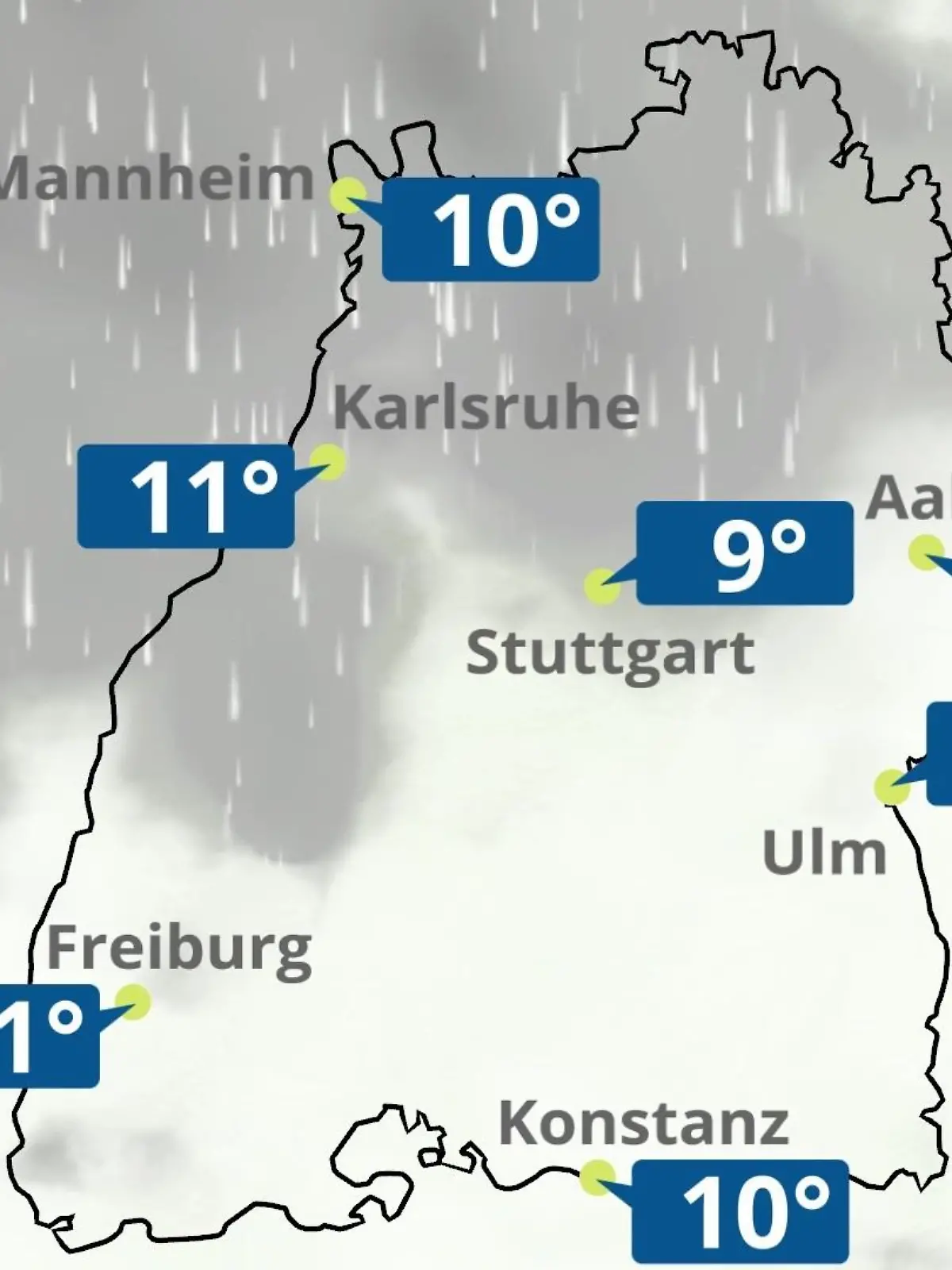 Bild zu: "Baden-Württemberg: Wie wird das Wetter?"