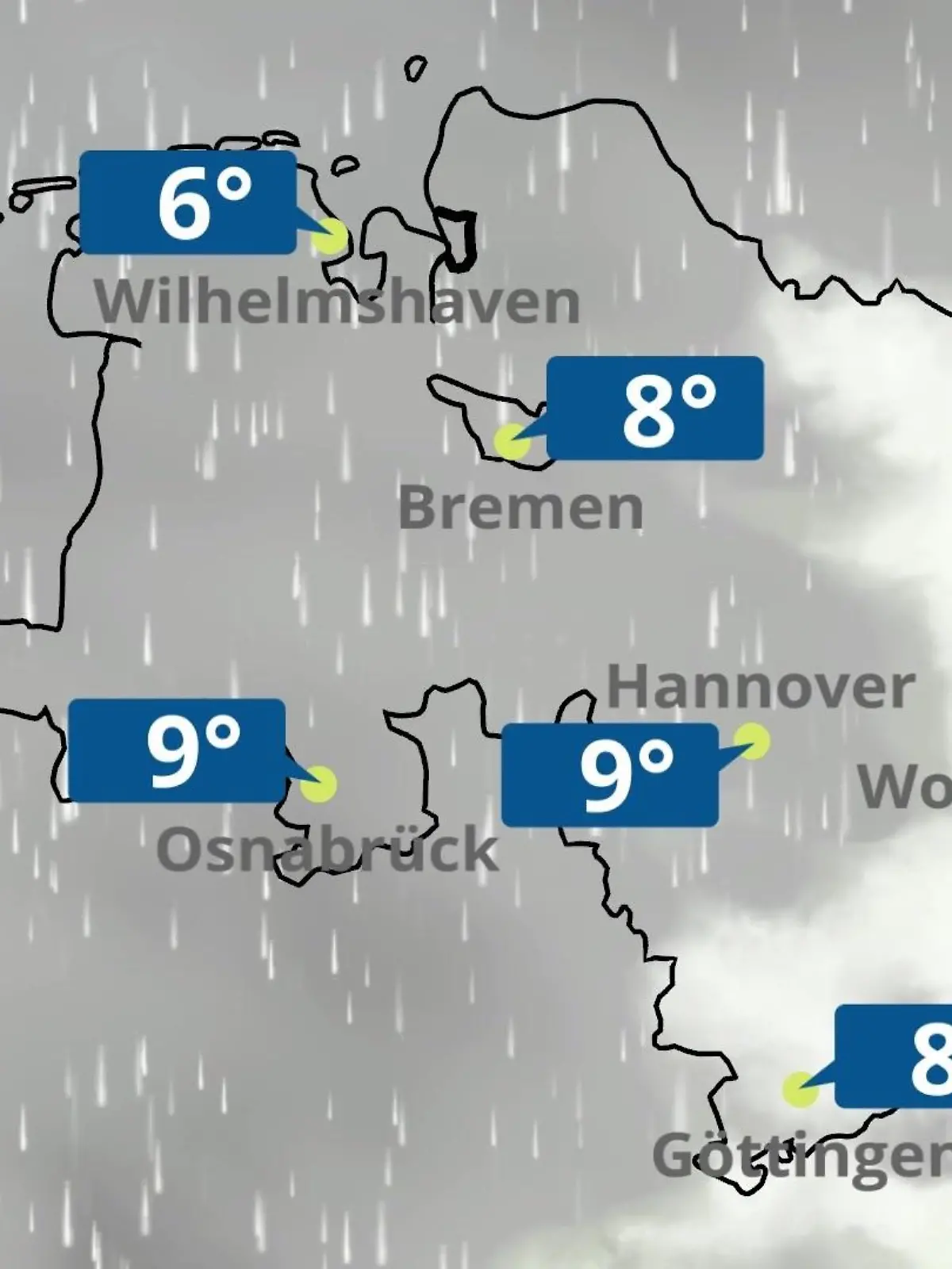 Bild zu: "Bremen und Niedersachsen: Wie wird das Wetter?"