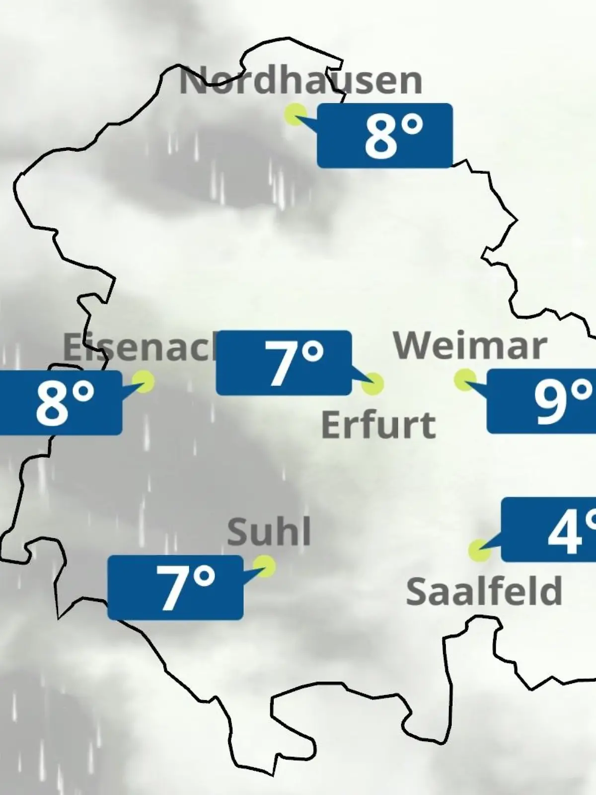 Bild zu: "Thüringen: Wie wird das Wetter?"