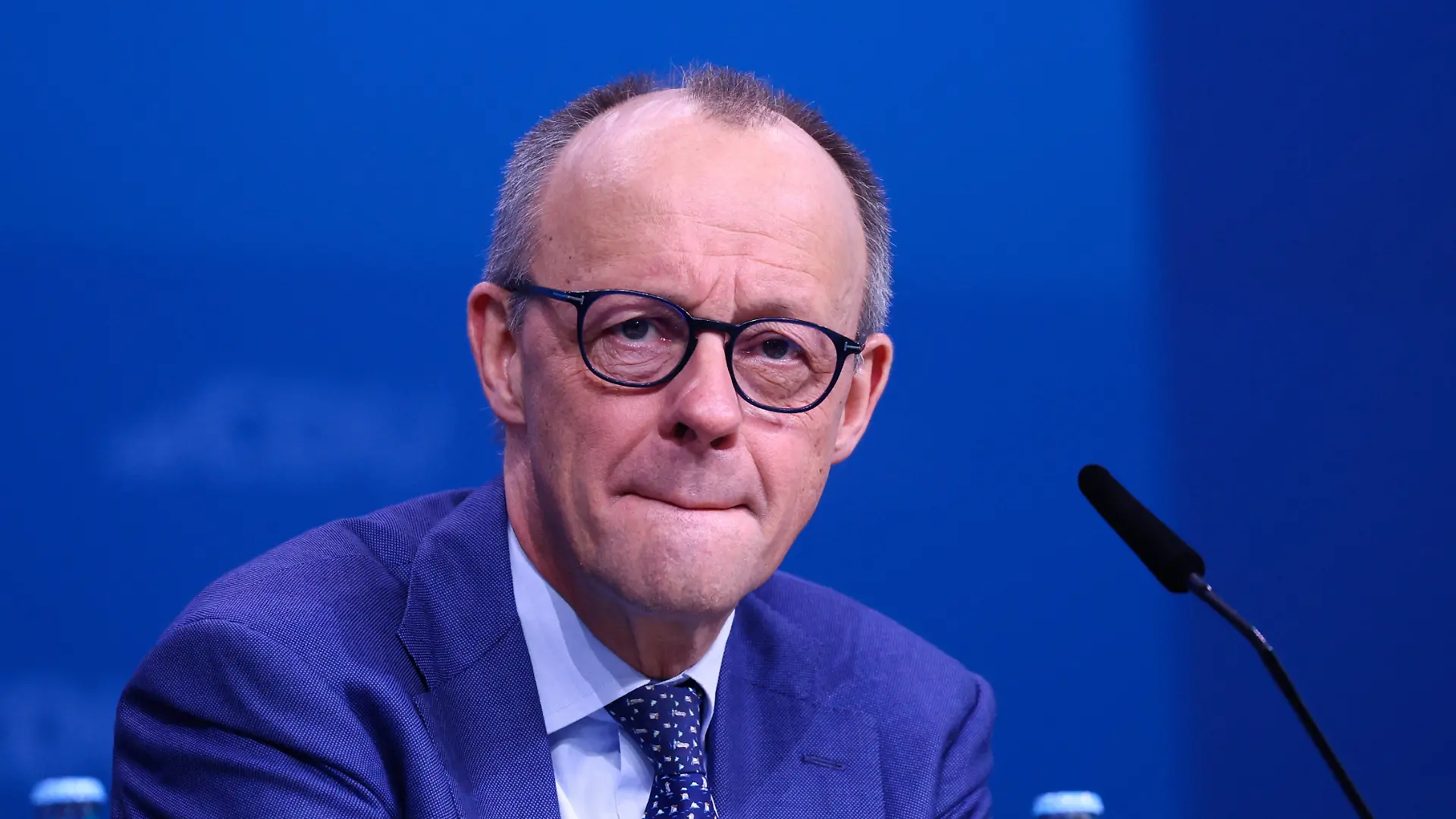 German Chancellor and Christian Democratic Union (CDU) party leader Friedrich Merz attends a CDU party congress in Stuttgart, Germany, February 21, 2026. REUTERS/Thilo Schmuelgen