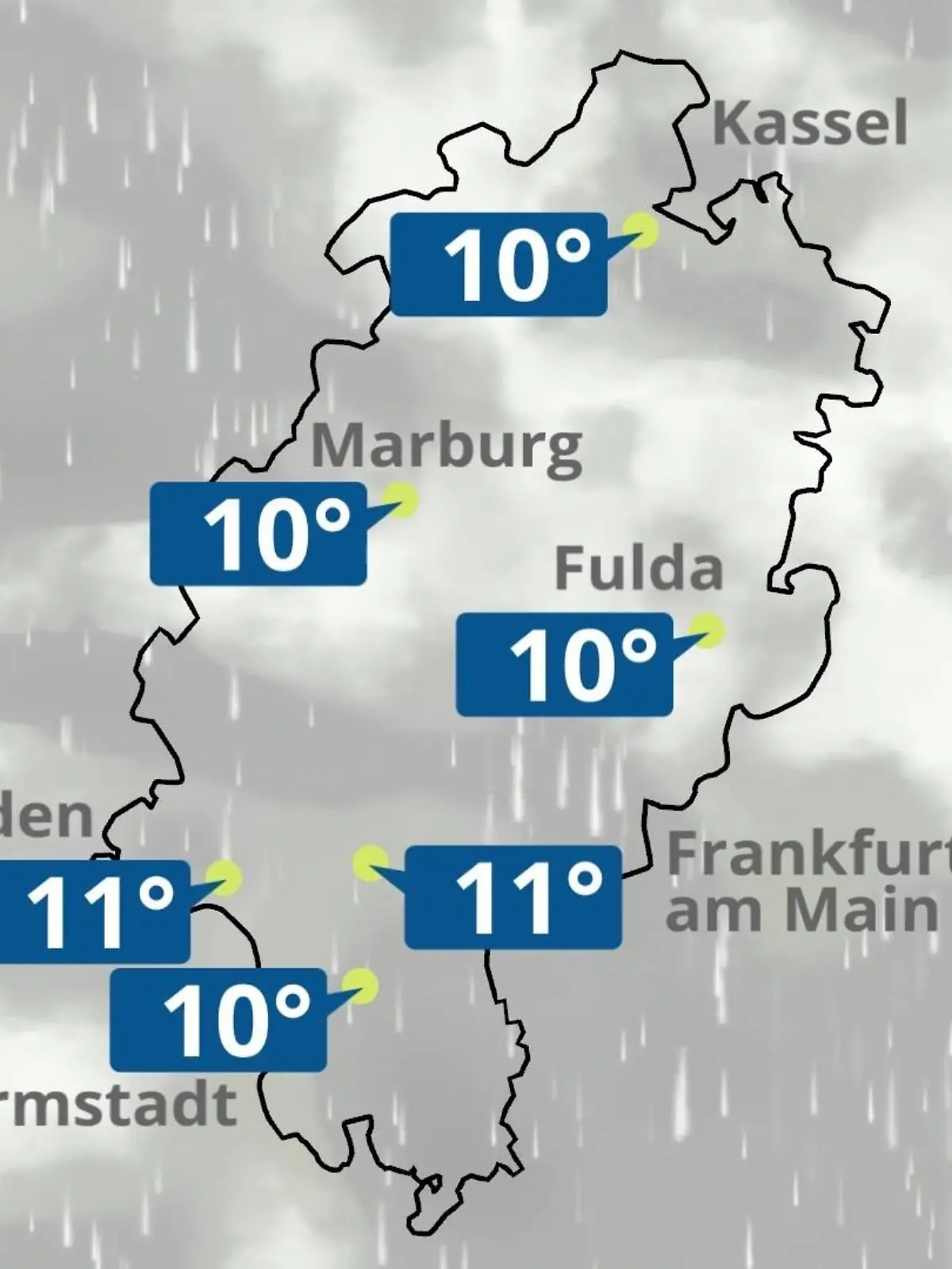 Bild zu: "Hessen: Wie wird das Wetter?"