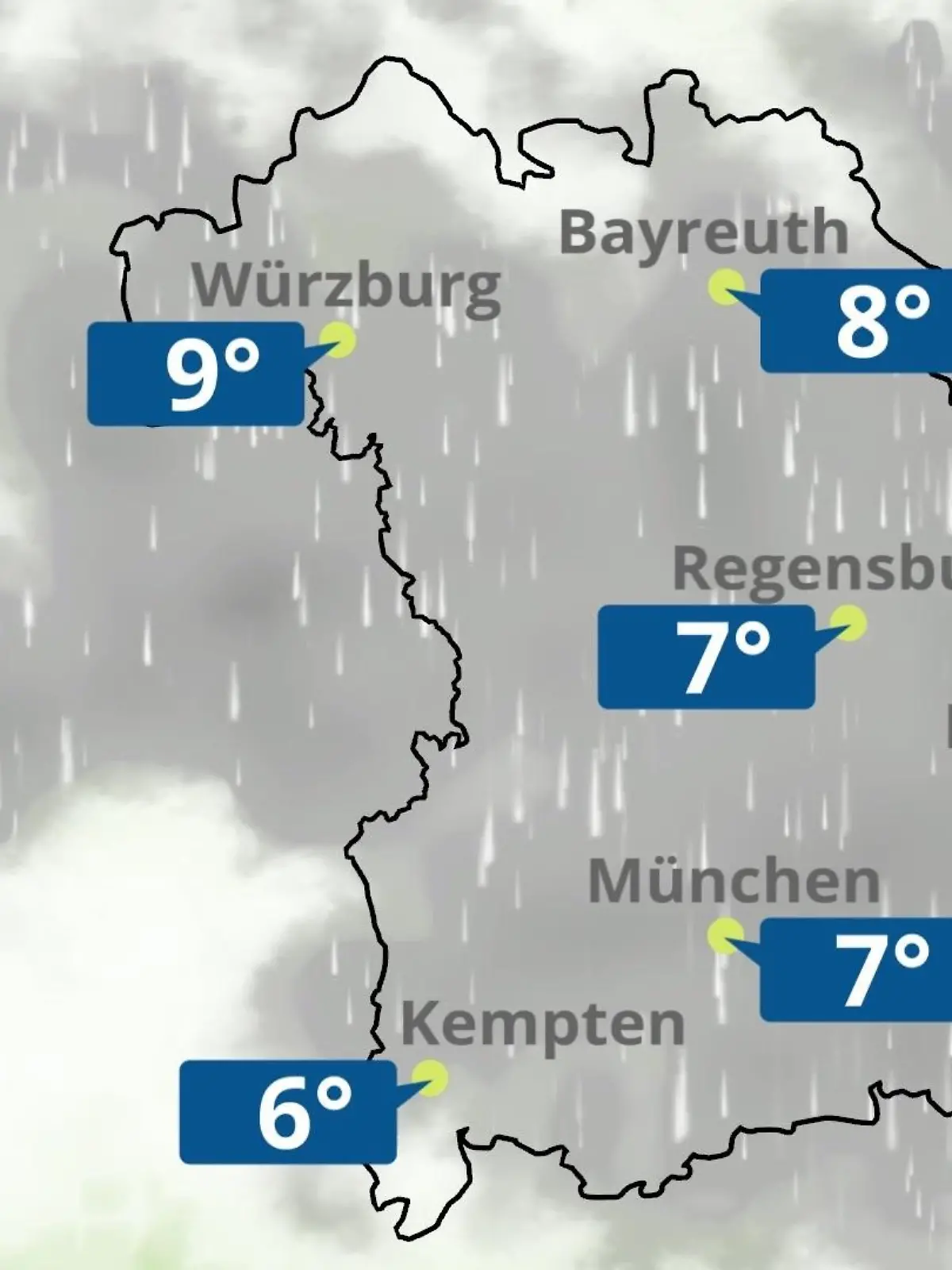 Bild zu: "Bayern: Wie wird das Wetter?"