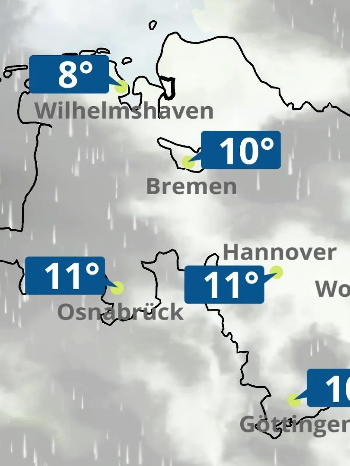 Bild zu: "Bremen und Niedersachsen: Wie wird das Wetter?"